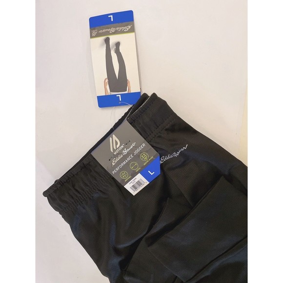 Eddie Bauer Mens Breathable Stretch Wicking Performance Jogger Gray L/XL/XXL NWT - Picture 2 of 4